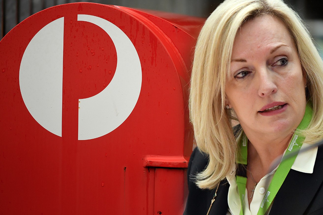 Australia Post boss Christine Holgate has lobbied hard for the coronavirus service cuts. 