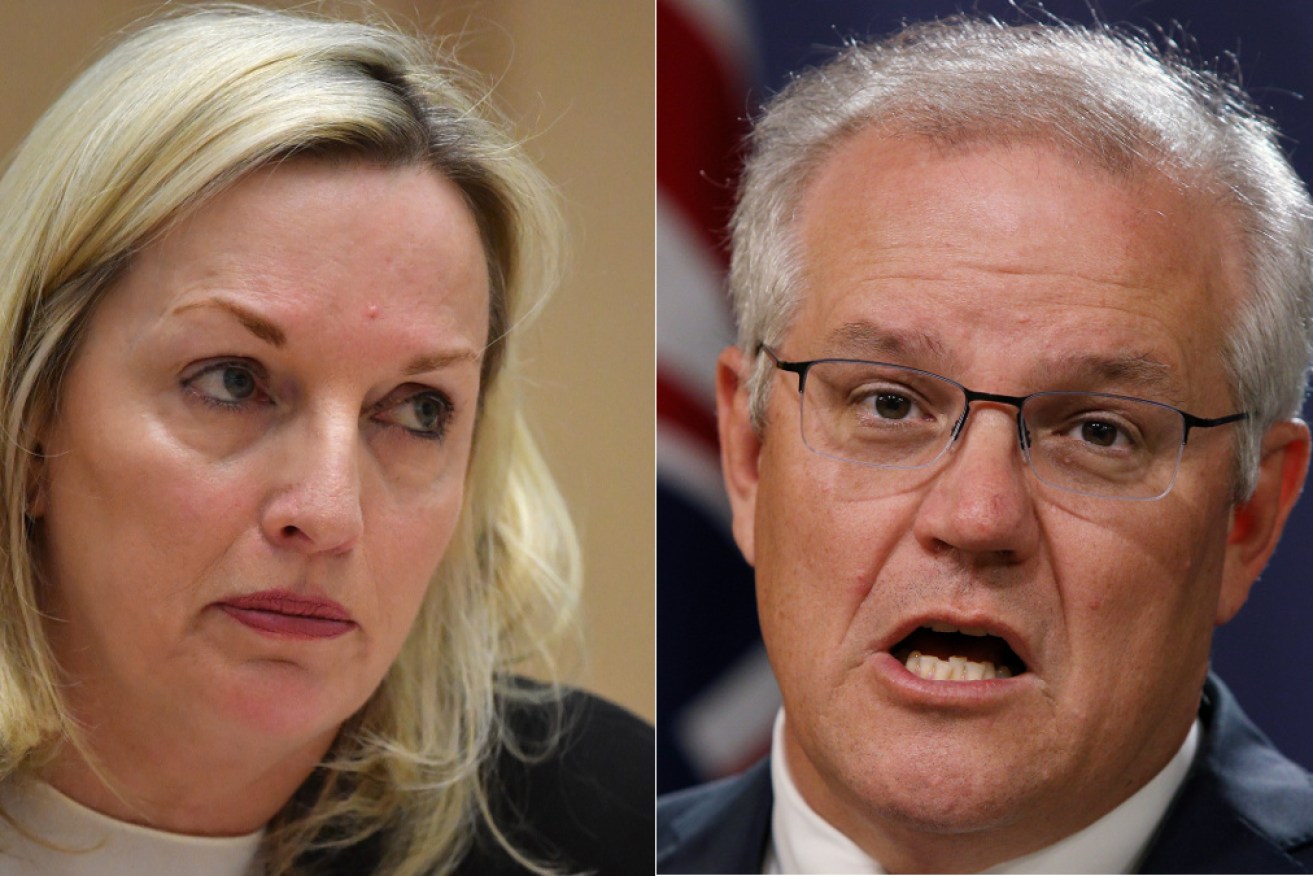 A Senate report into the sacking of Australia Post CEO Christine Holgate says the PM needs to apologise.