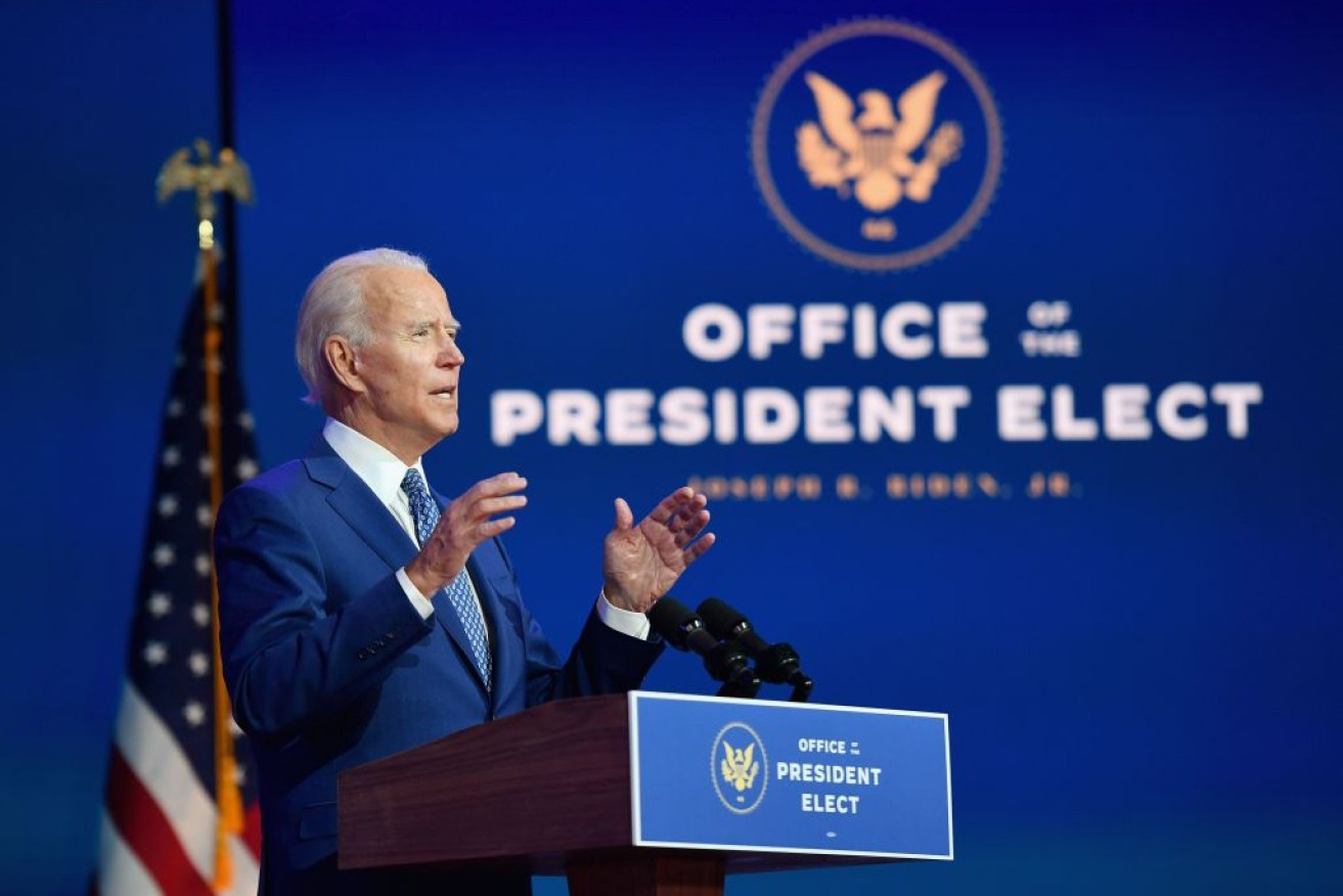 President-elect Joe Biden will hold a 'virtual parade'. 