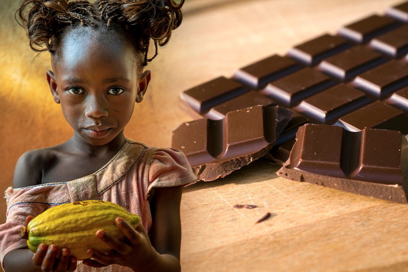 Child labour is rife in Ivory Coast, where major chocolate brands source their cocoa from.
