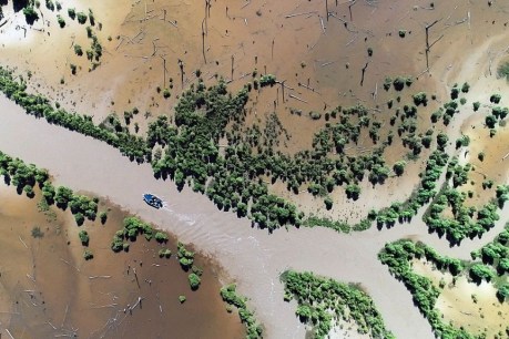 Sea levels transforming coast near Kakadu