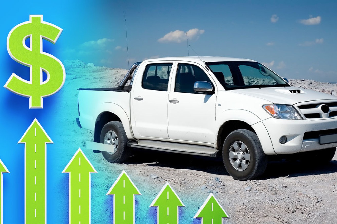New ute sales are roaring back after the pandemic. 