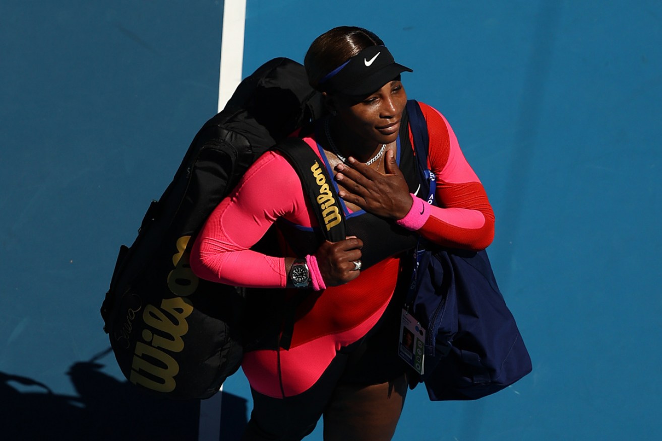 Williams' most recent match was a month ago at the Australian Open, where she lost to Naomi Osaka in the semi-final.
