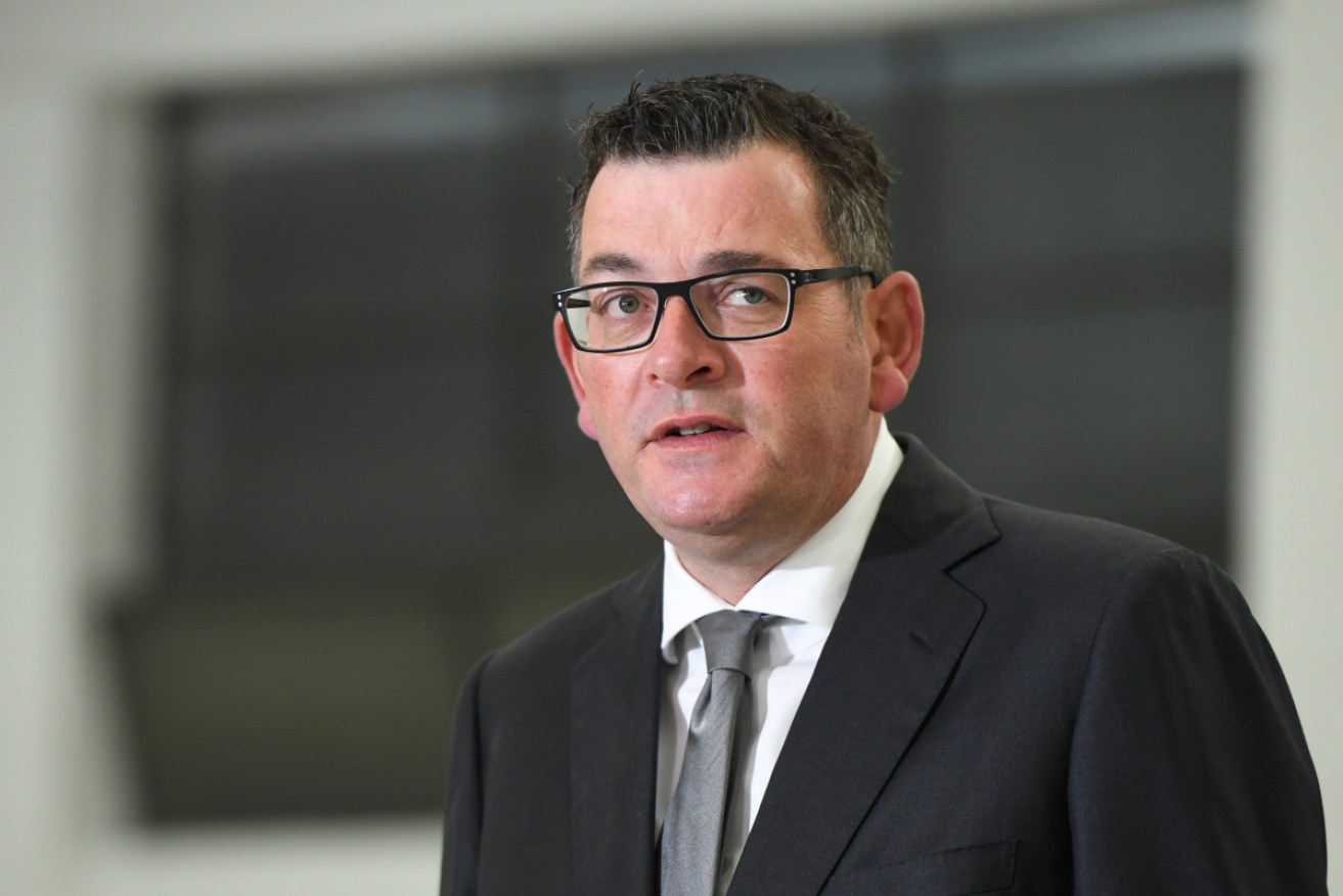 Daniel Andrews was expected to make a major announcement in Healesville on Tuesday.