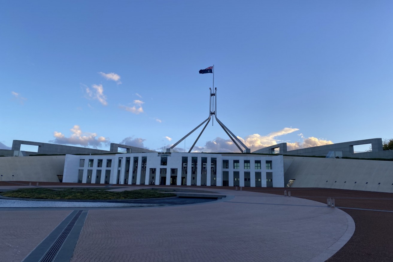 My final sunset at Parliament House. 