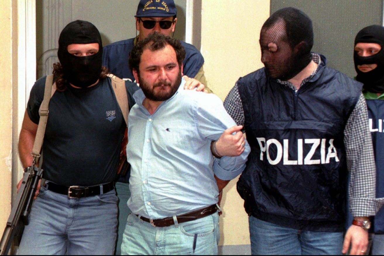 Sicilian Mafia turncoat Giovanni Brusca, pictured in 1996, is free from jail after 25 years.