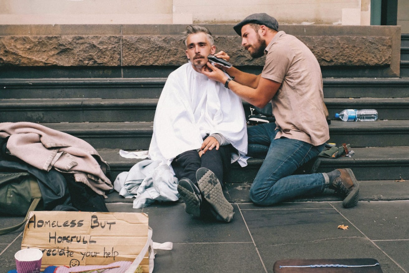 Josh Coombes wanted to challenge stereotypes about homelessness. 