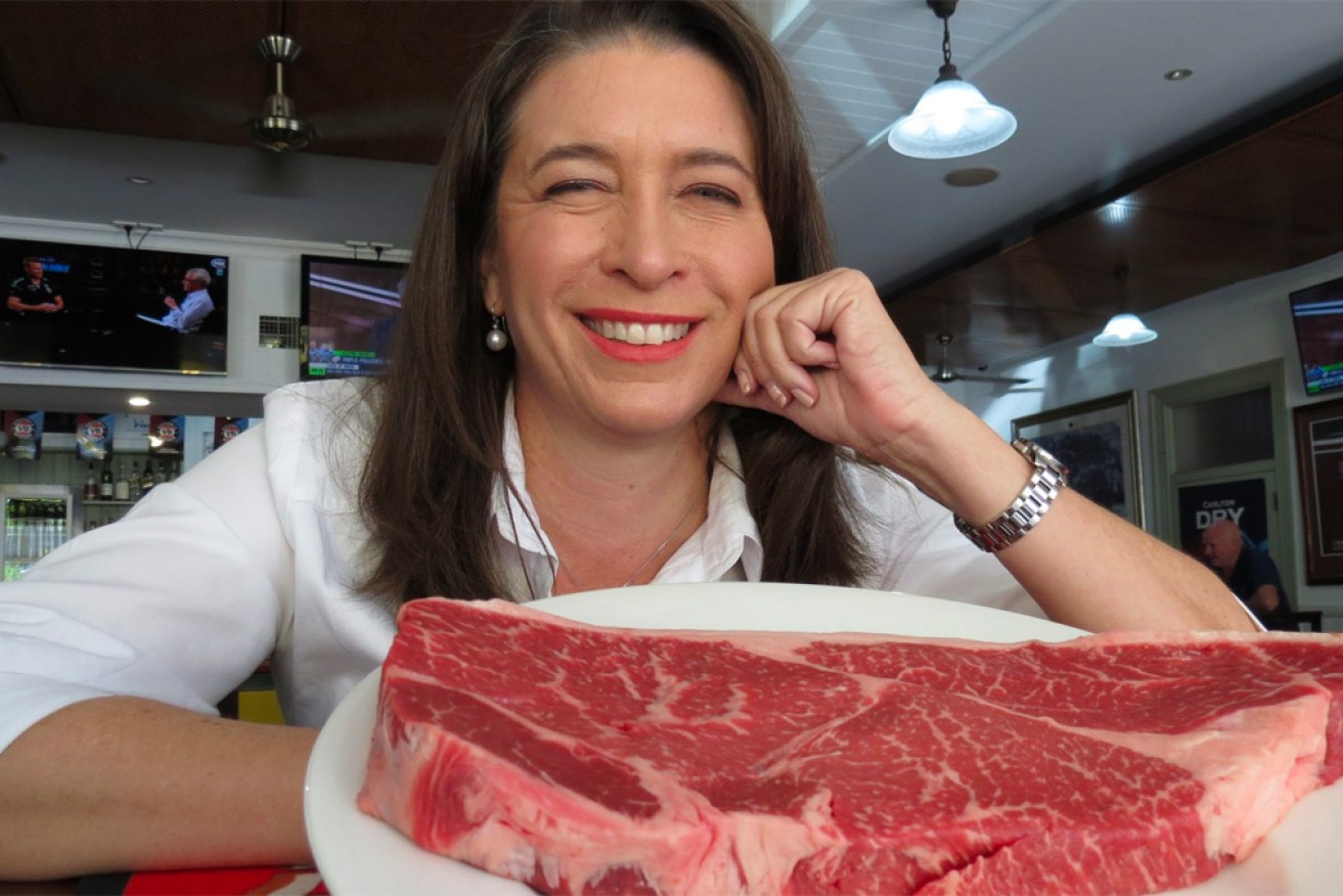 Former butcher Susan McDonald says she has a beef with 'vegan meat' calling itself bacon and steak.