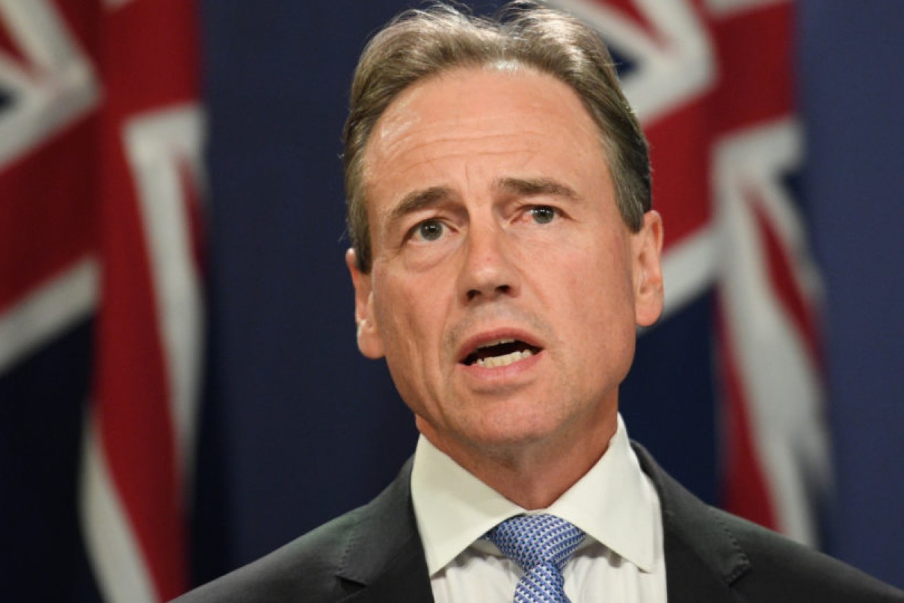 Greg Hunt said a Pfizer issue has been "resolved".