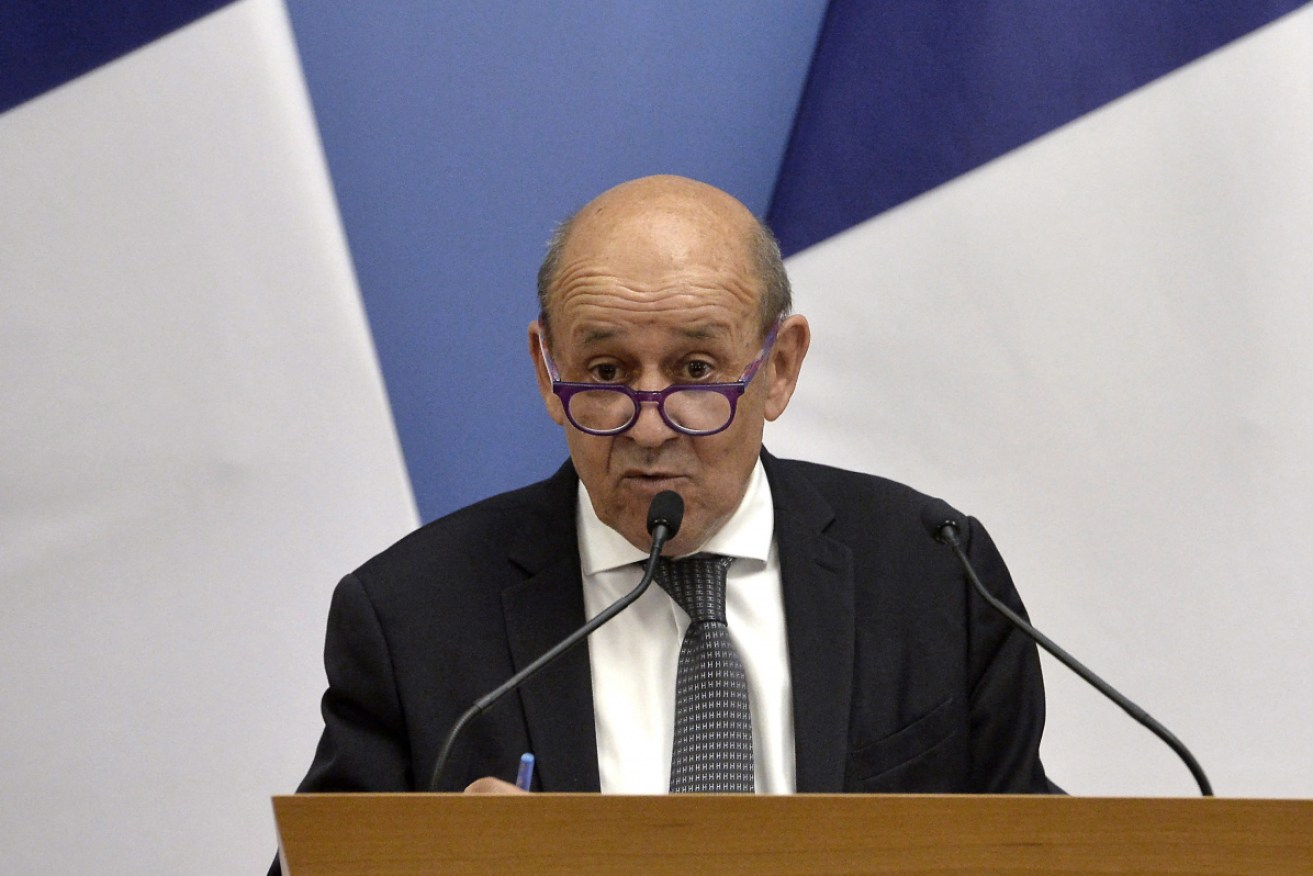 French foreign minister Jean-Yves Le Drian hopes the Coalition's defeat will repair relations with France.
