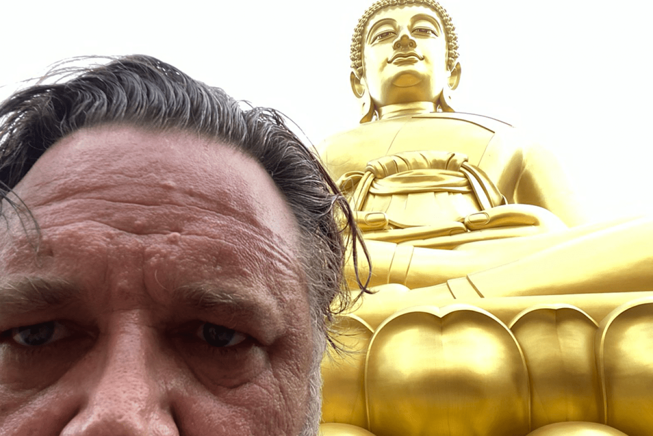 Russell Crowe has been sharing his adventures abroad in Thailand on social media.