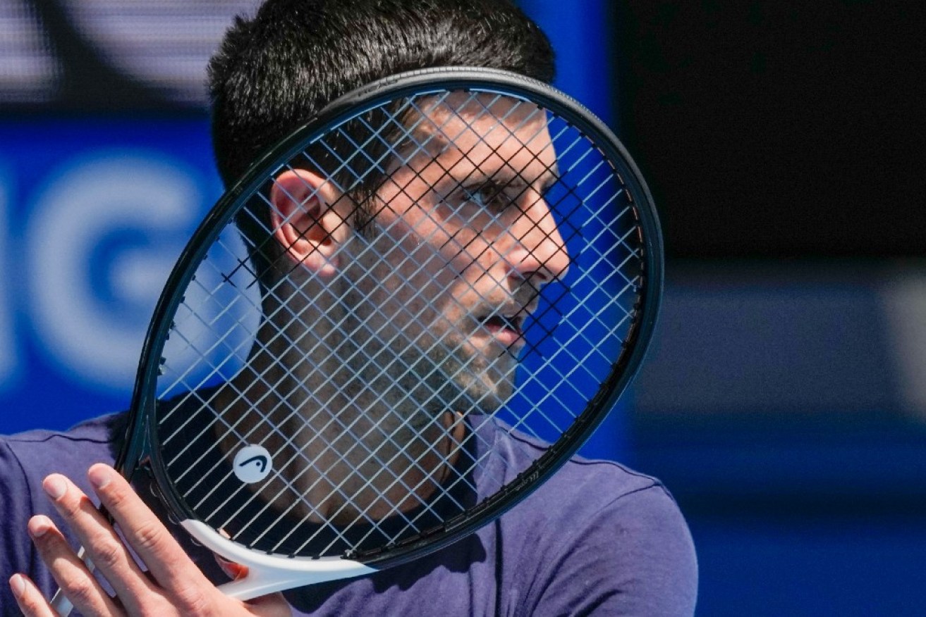 Novak Djokovic knows he'll be facing two tough opponents -- Alex de Minaur and the hometown crowd.  <i>Photo: AAP</i>