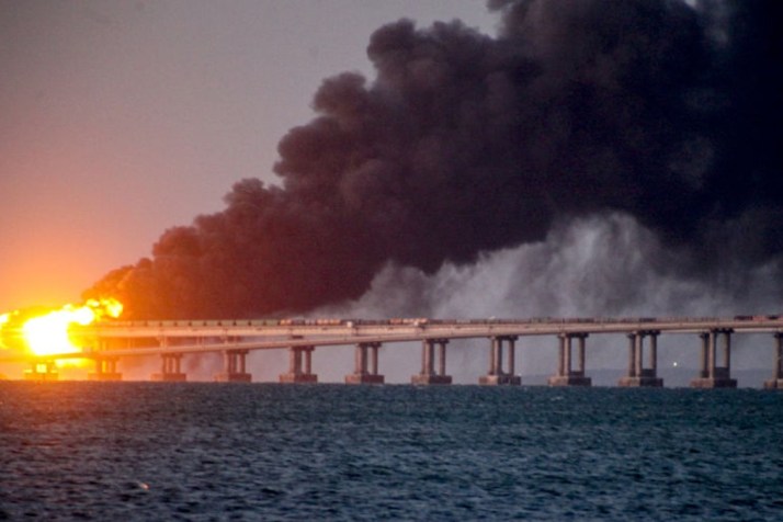 Ukraine says it was behind 2022 Crimea bridge blast