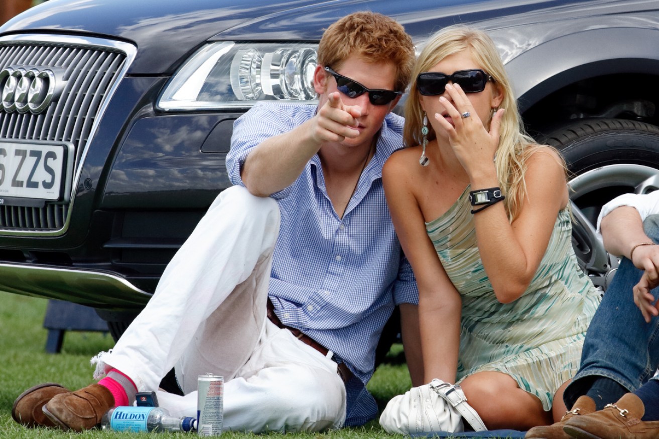 Prince Harry with then girlfriend Chelsy Davy in 2006. She was targeted by a British private investigator.