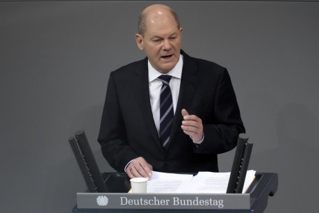 Chancellor Olaf Scholz vows progress and a modern Germany
