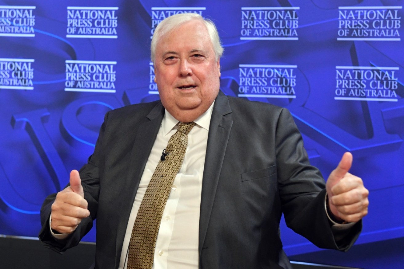 Clive Palmer was the biggest single donor to political parties in the last federal election.