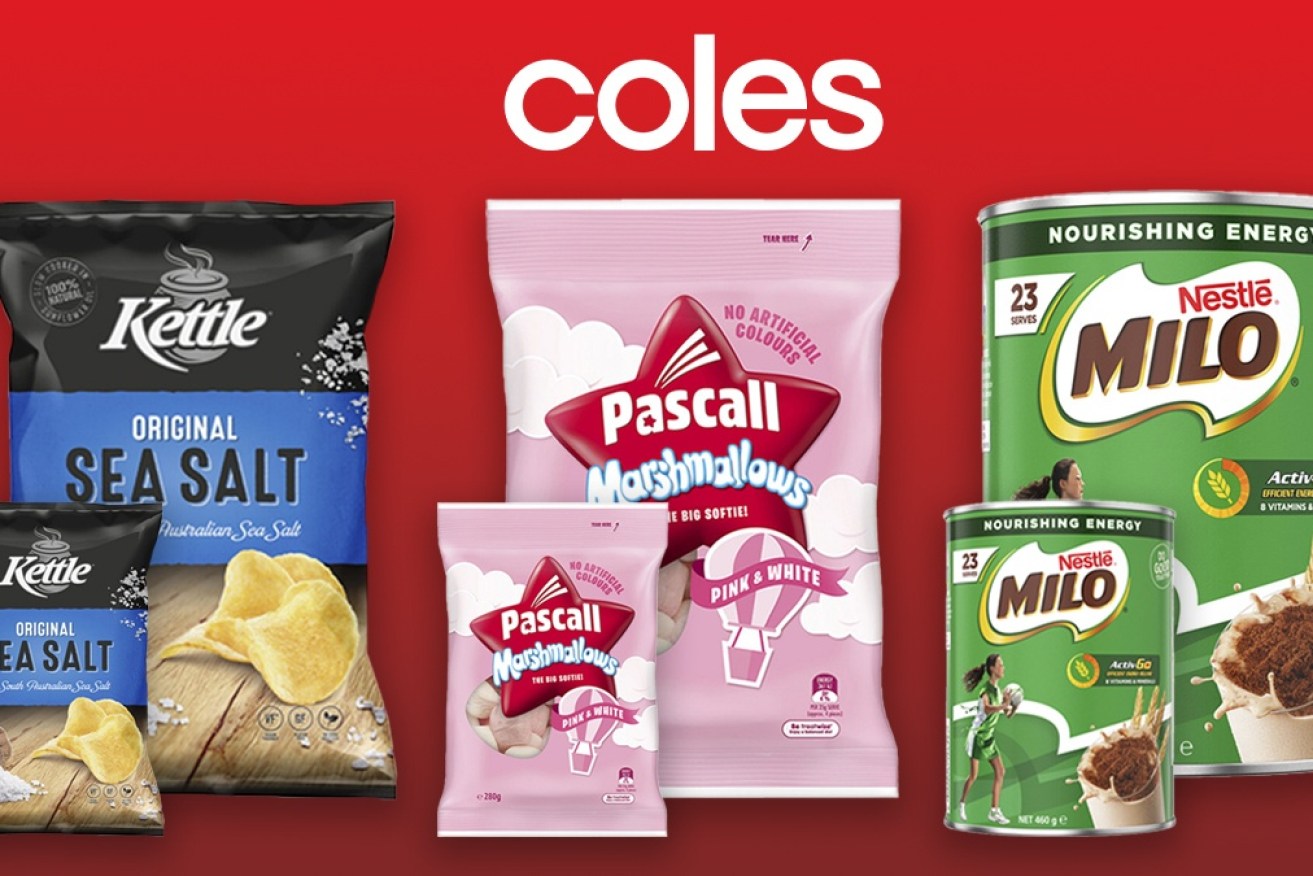 Many of Coles' bulked-up products are high in sugars and preservatives.