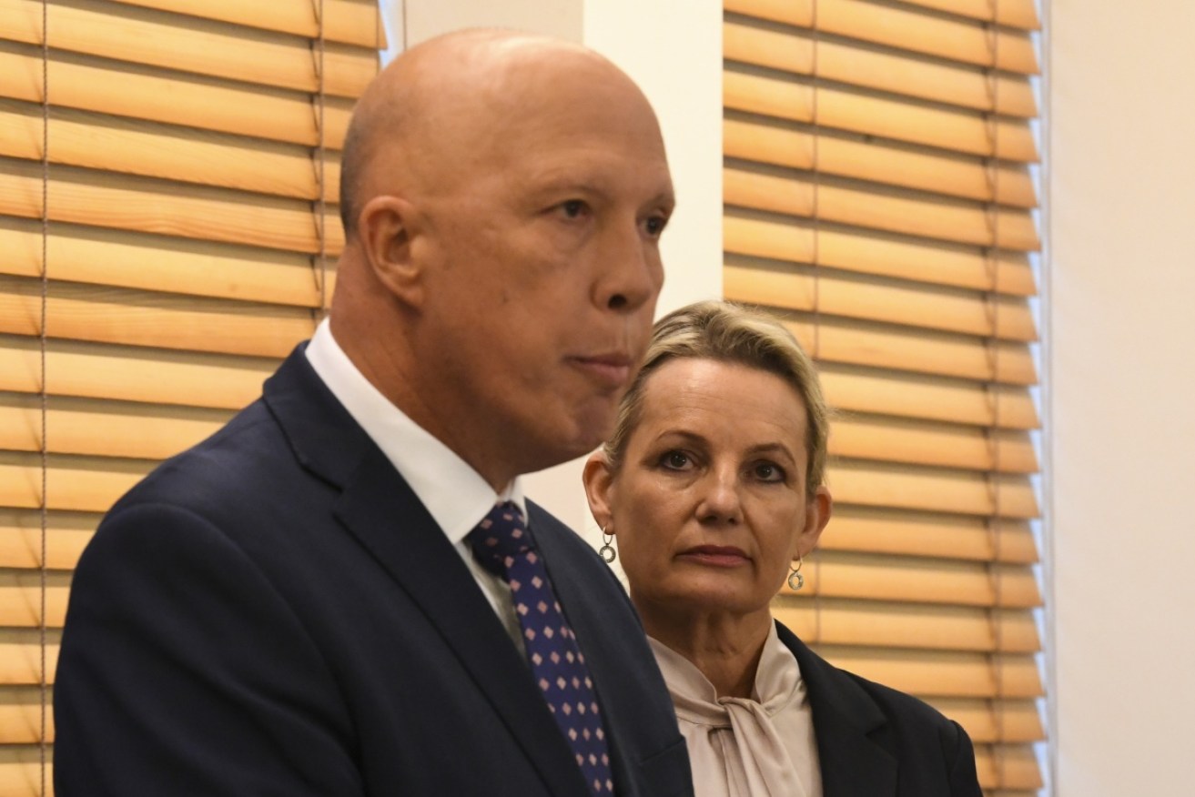 While Sussan Ley seeks a female candidate in Aston, leader Peter Dutton has been shuffling his shadow cabinet. <i>Photo: AAP</i>.