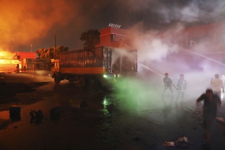 Dozens killed in Bangladesh depot blaze