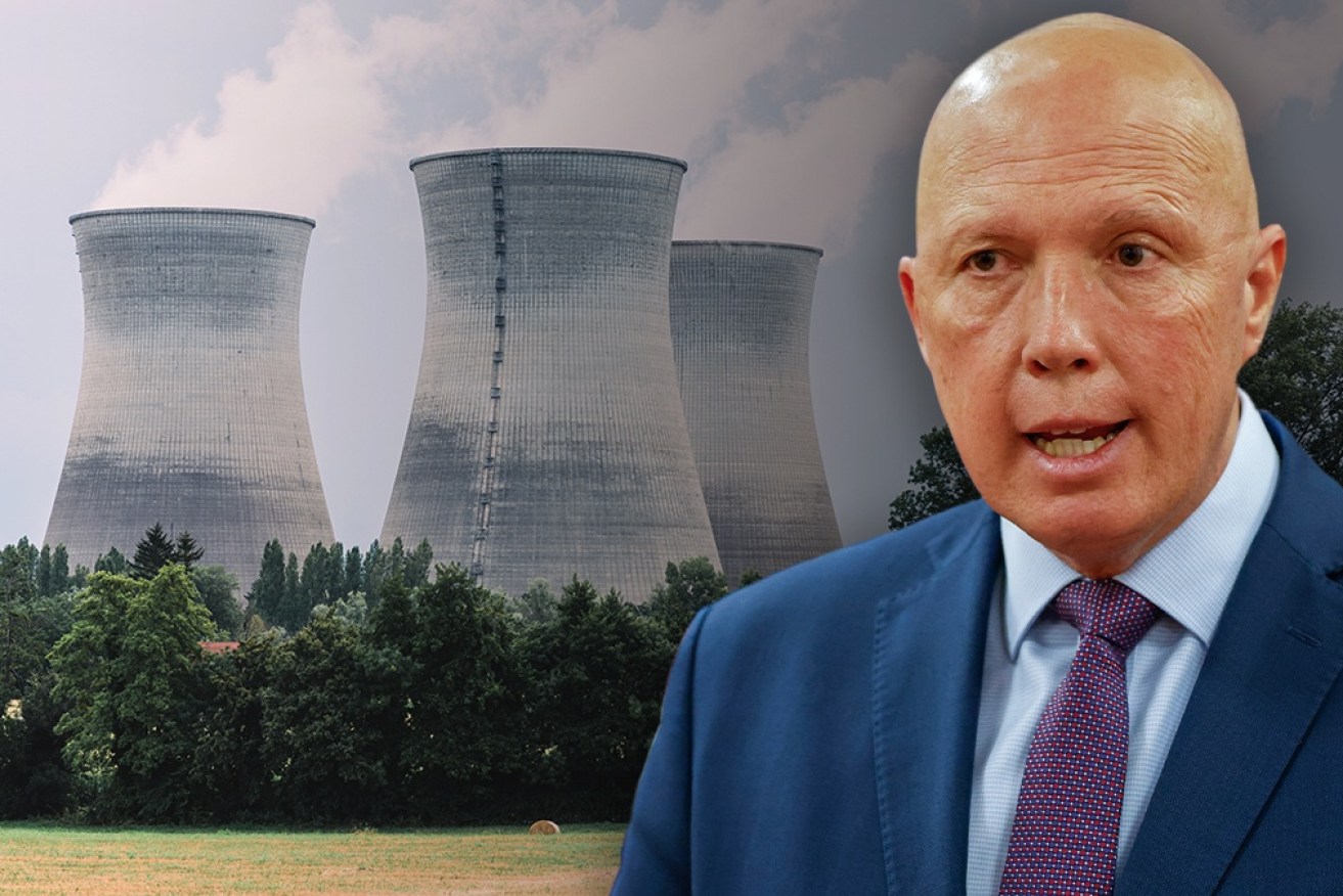 Opposition Leader Peter Dutton is pushing for a shift towards nuclear power.