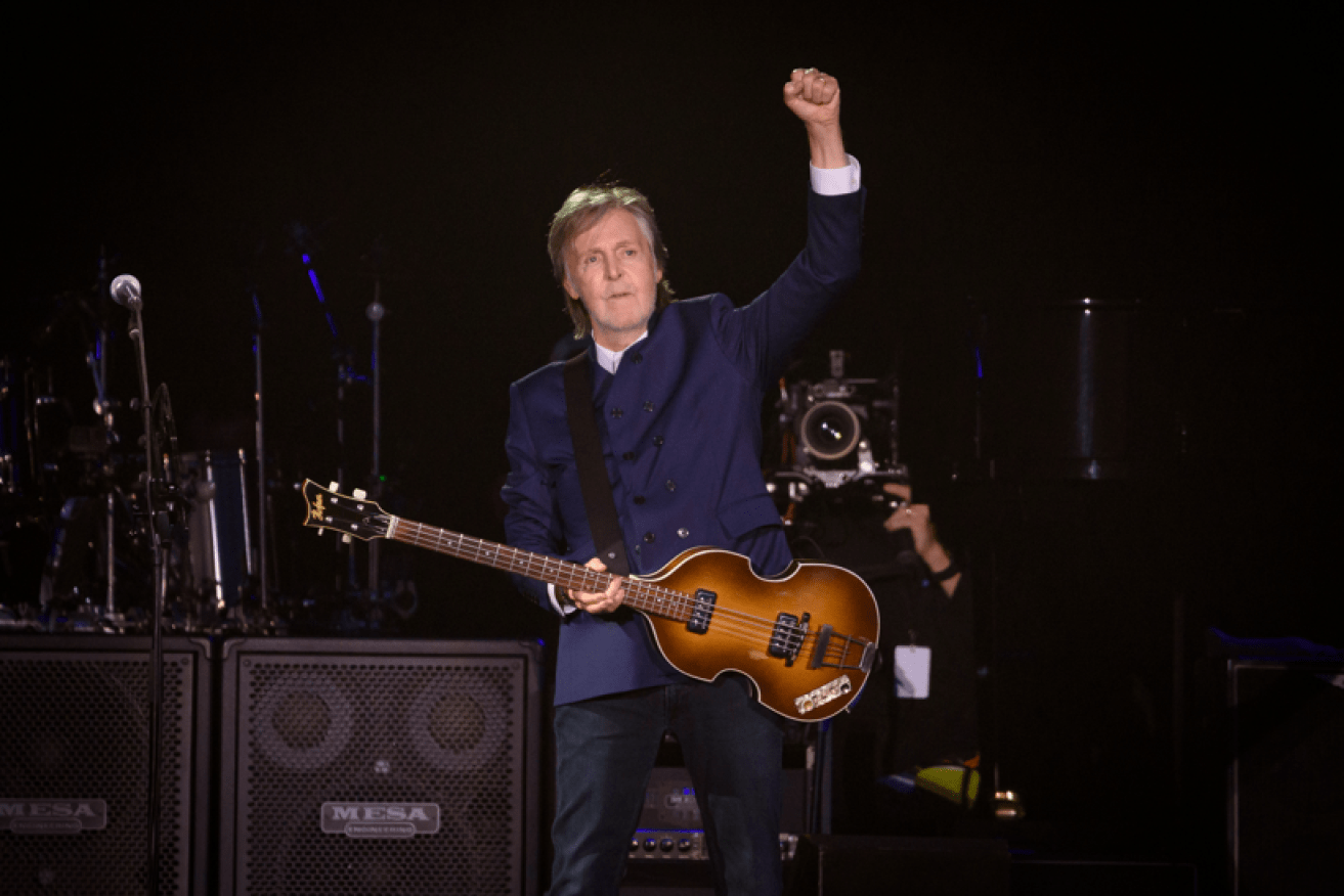 Paul McCartney says his show will be full of hits from his time in The Beatles and Wings.