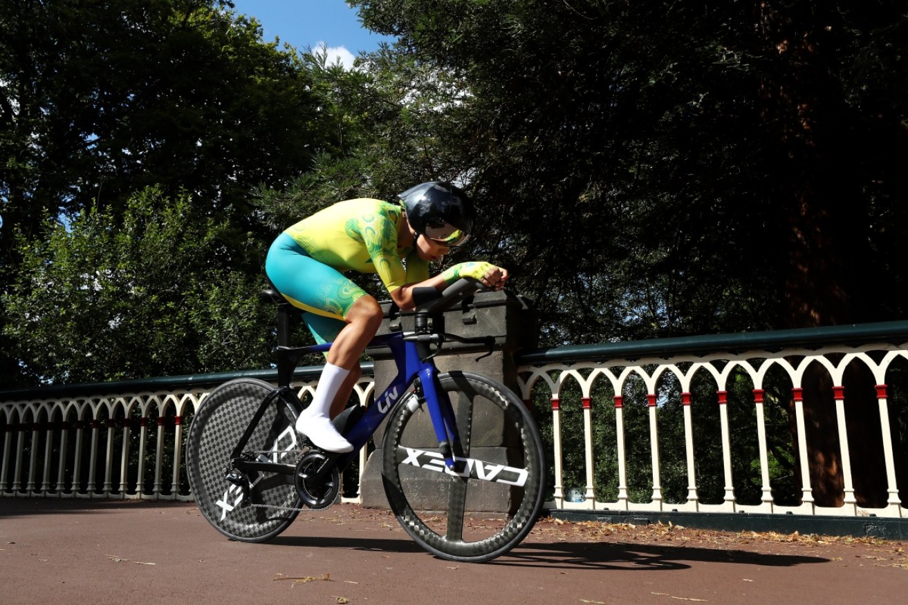 Australian Georgia Baker has won the women’s road race at the Commonwealth Games on Sunday.