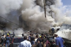 Fireworks blast creates chaos at Armenian market