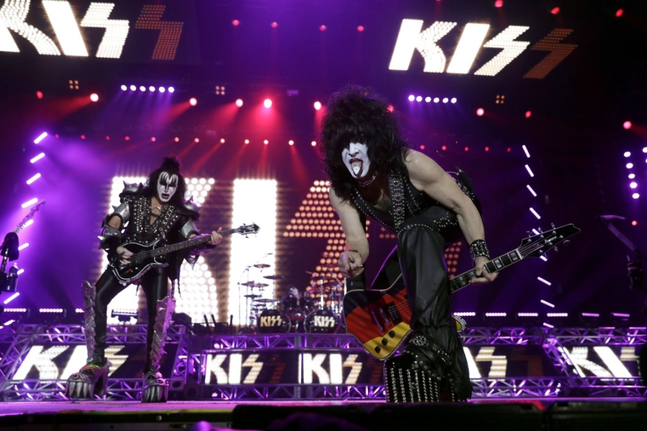 KISS has arrived Down Under – and their thousands of Aussie fans are ready to go wild.