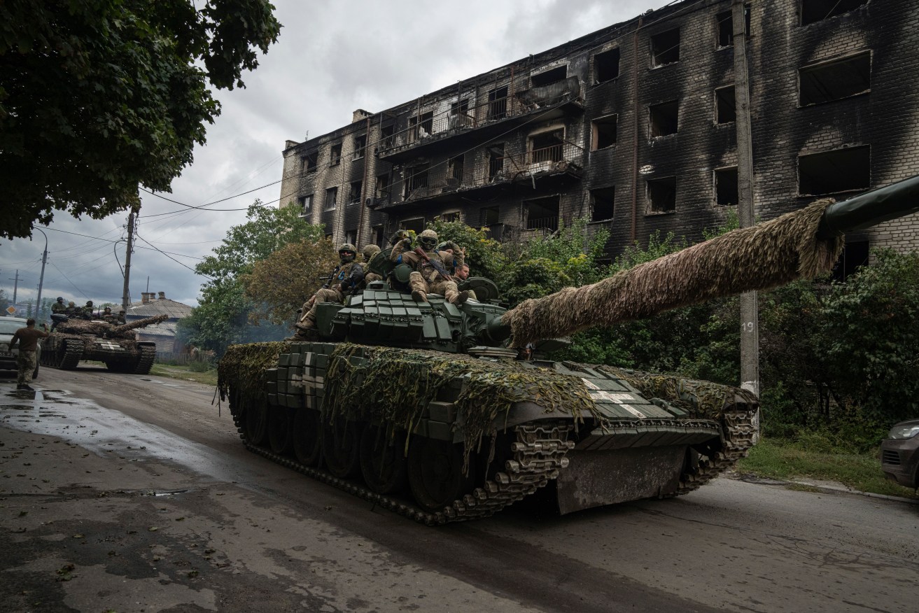 Russian forces are being pushed back with what Kyiv says are heavy losses in the Donetsk region.