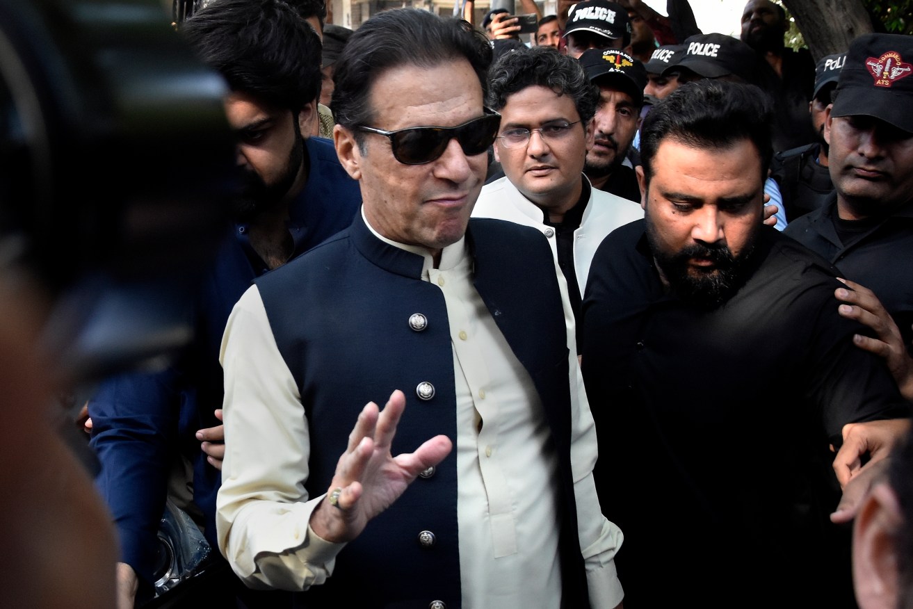 Imran Khan has faced a spate of legal woes since he was ousted as Pakistan's prime minister. 