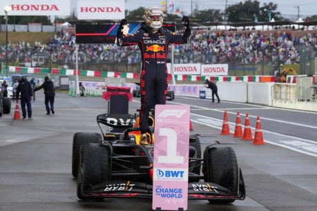 Max Verstappen crowned Formula One champion after win at Suzuka