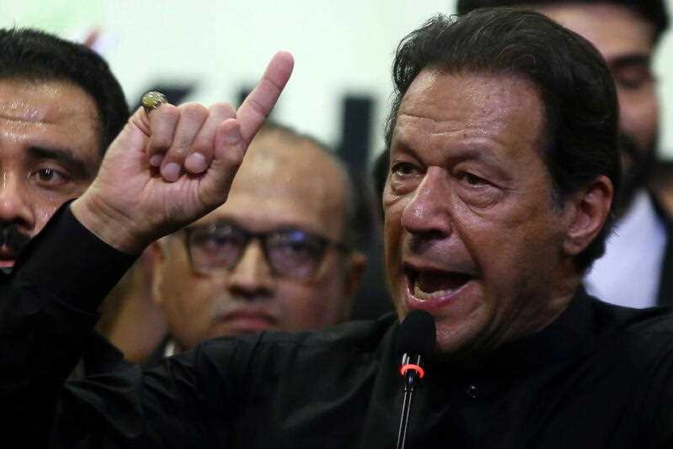 Imran Khan's arrest prompted a national wave of protests, rioting and deaths. <i>Photo: EPA</i>