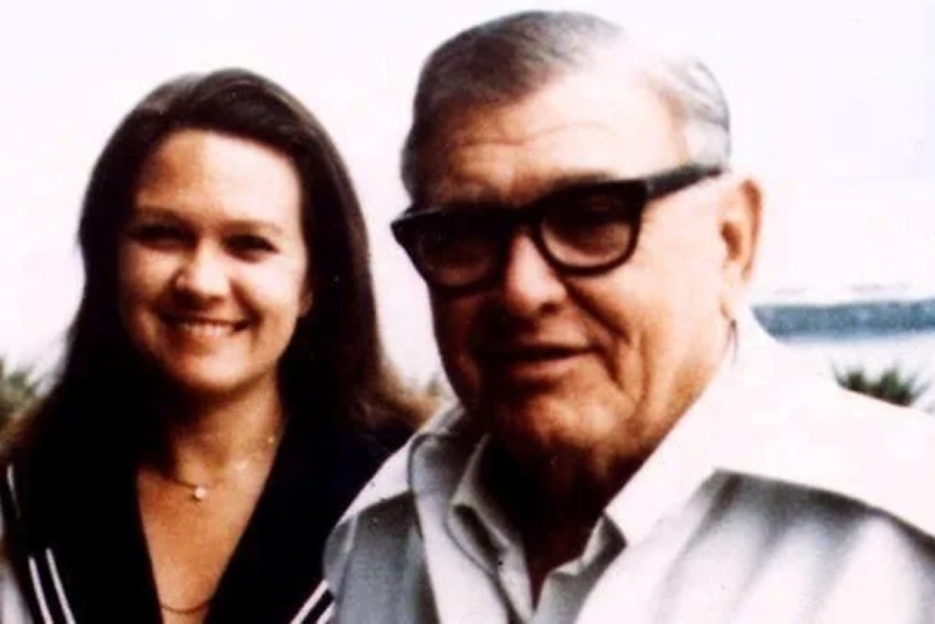 Gina Rinehart and her father Lang Hancock.