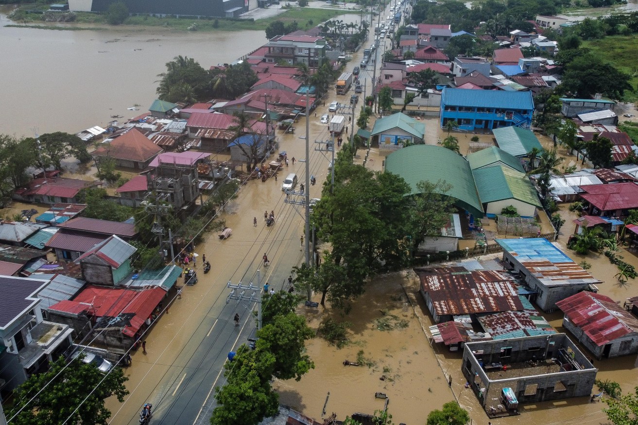 The Phillipines has been left devastated following multiple touchdowns by Tropical Storm Nalgae.