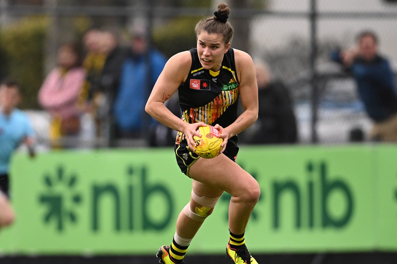 Ellie McKenzie was among the stars as Richmond snared fourth spot on the AFLW ladder. 
