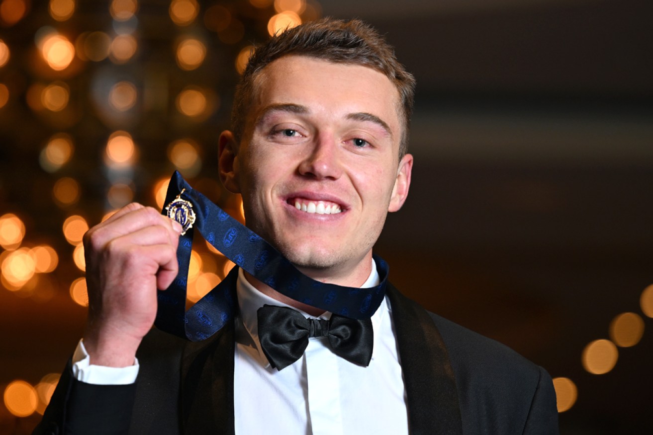 News of Patrick Cripps' big win may have been leaked before he was awarded the AFL's highest individual honour this year.