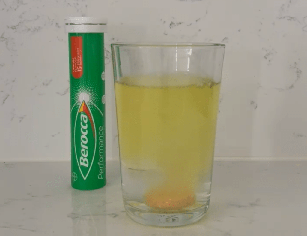 Pictured is some Berocca