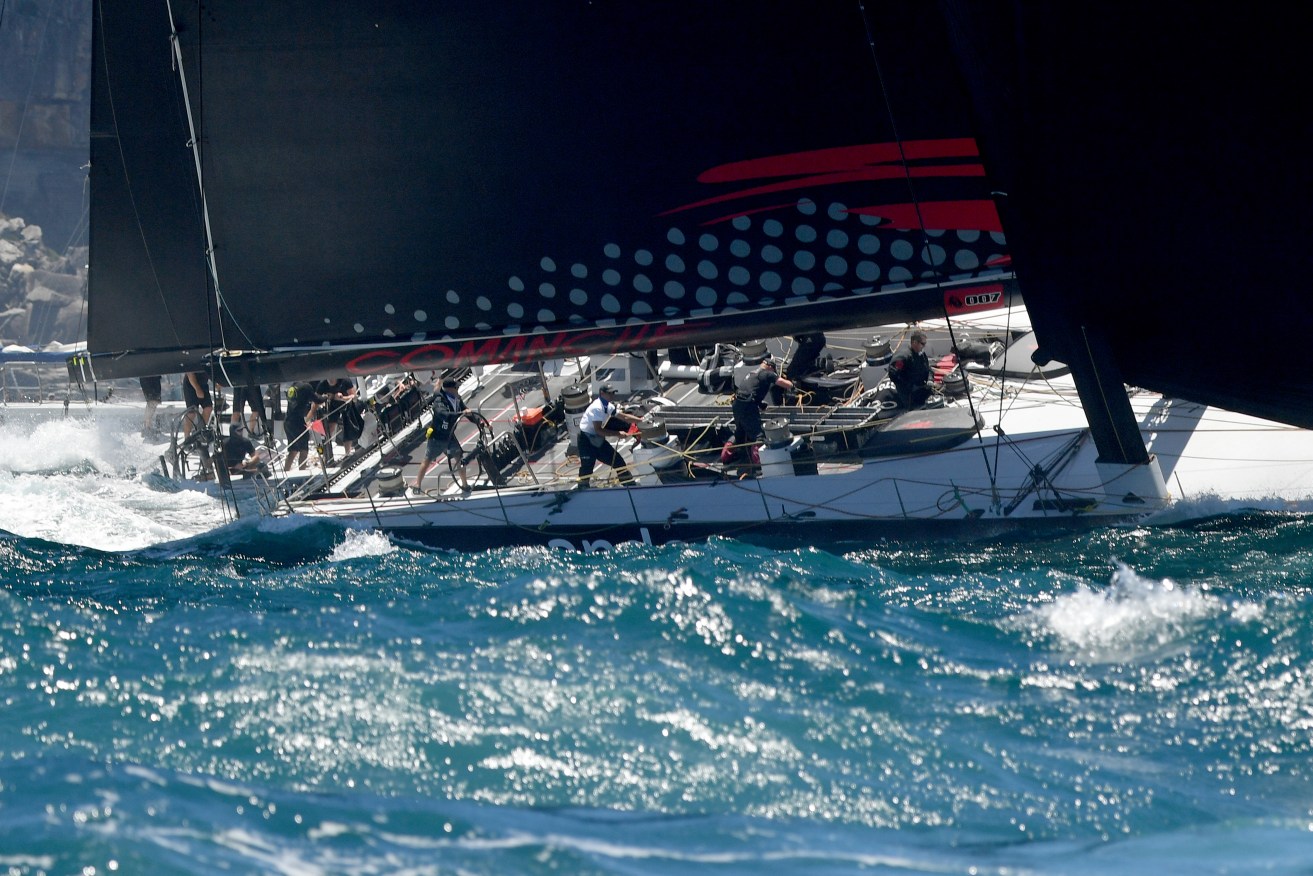 Comanche set the second-fastest time in last year's race - a record its skipper is keen to better.