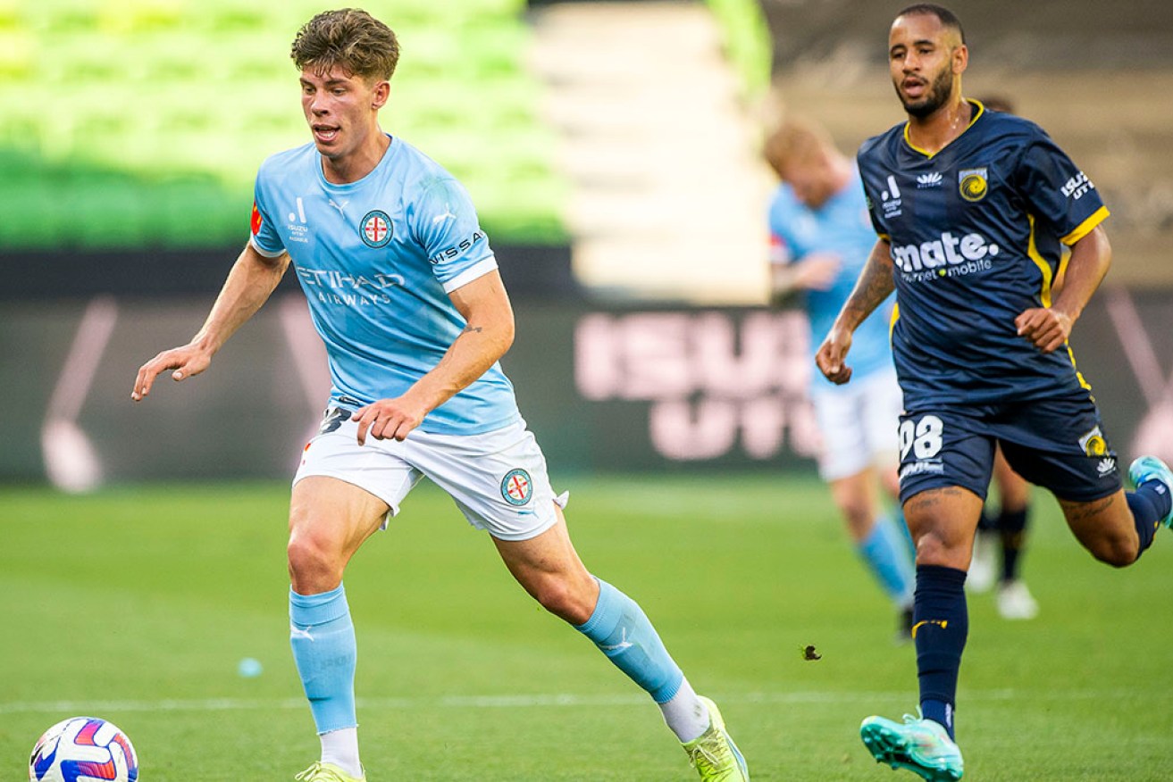 Jordan Bos of Melbourne City continues to impress in the A-League Men competition.