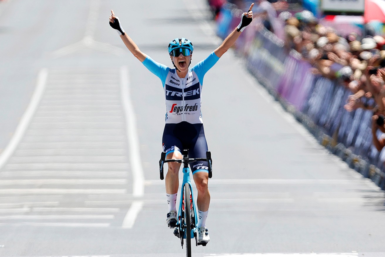 Brodie Chapman has taken out the women's race at the Australian national road cycling championships.