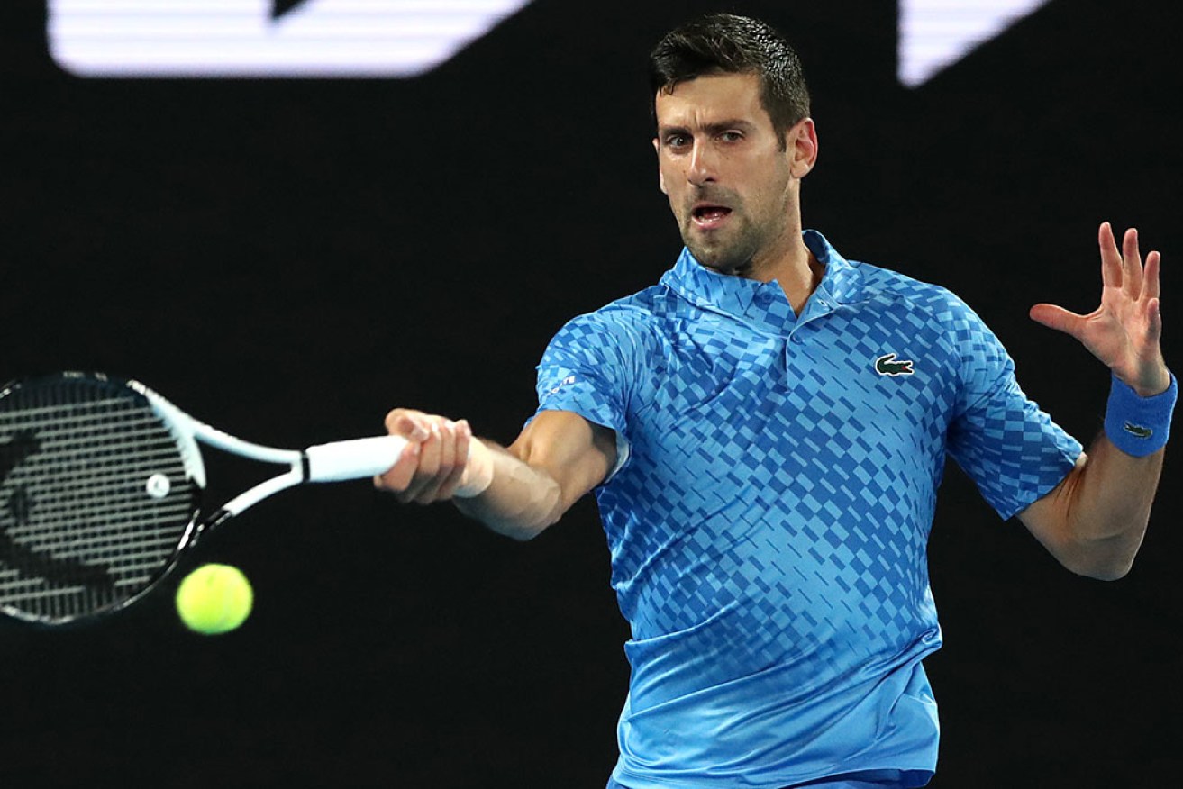 Nine-time winner Novak Djokovic starts his campaign against Roberto Carballes Baena late on Tuesday.