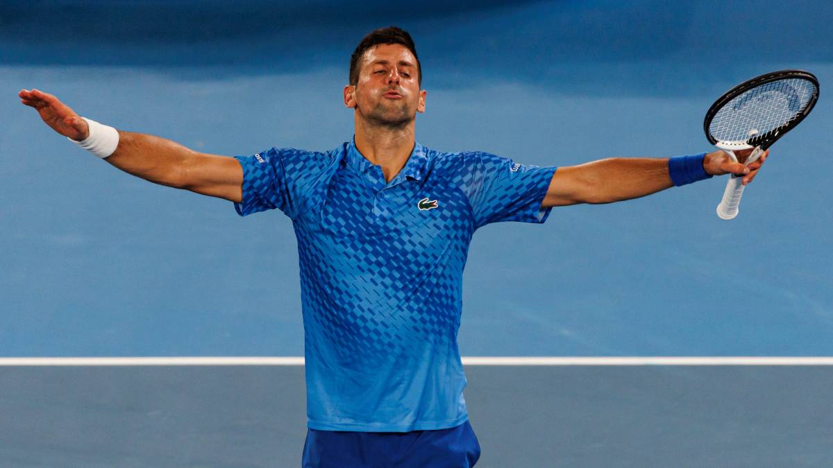 Novak Djokovic Is Pleading For Peace During His AO Final