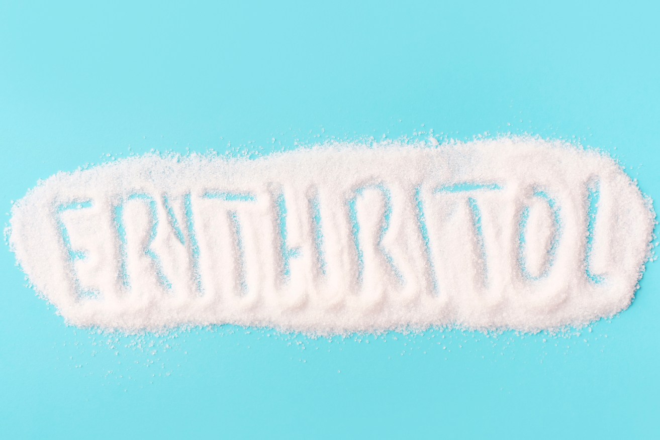 Artificial sweetener erythritol looks and tastes like sugar. And both can lead to heart attacks and strokes.  