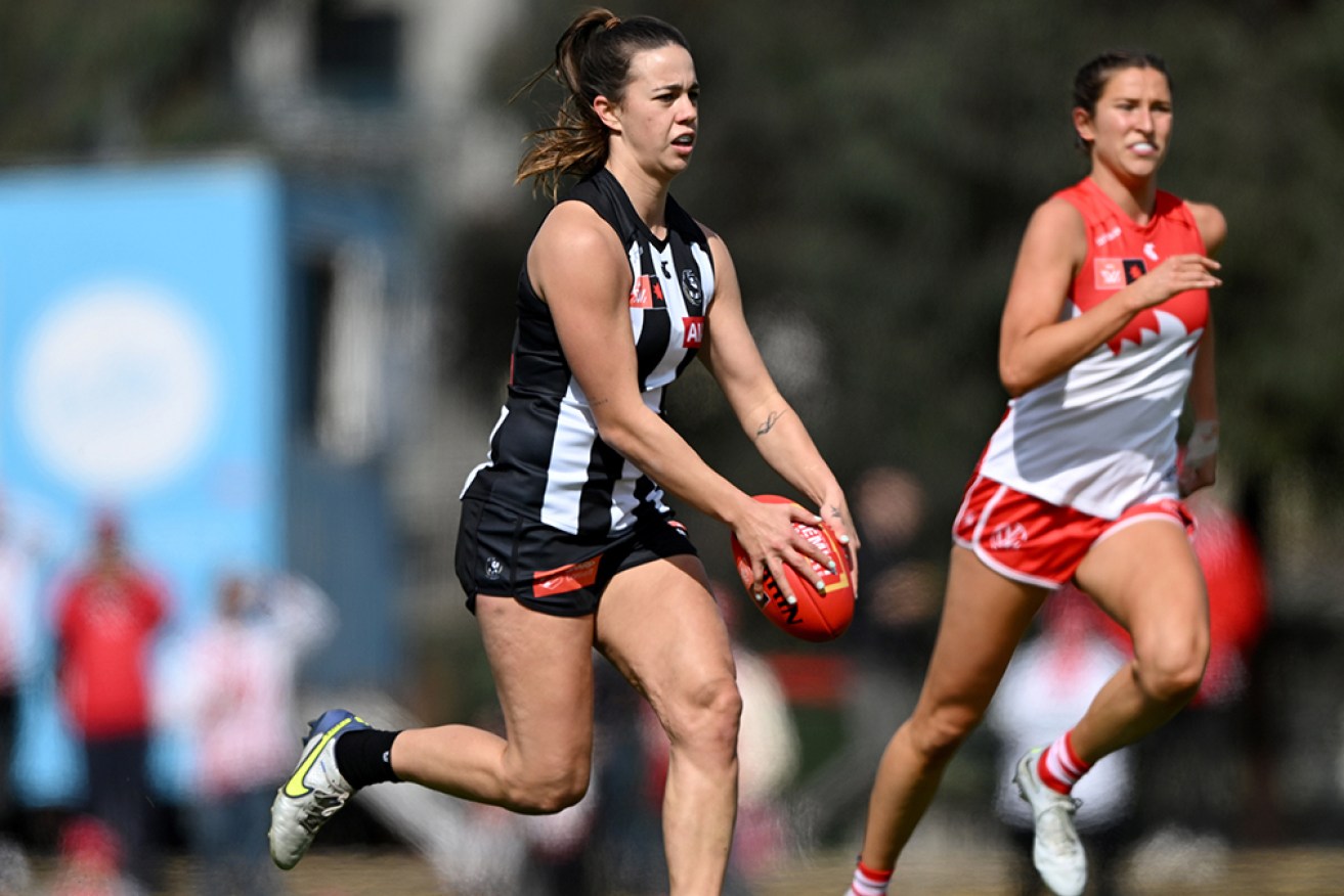 Former Collingwood star Chloe Molloy has switched to Sydney for the 2023 AFLW season. 