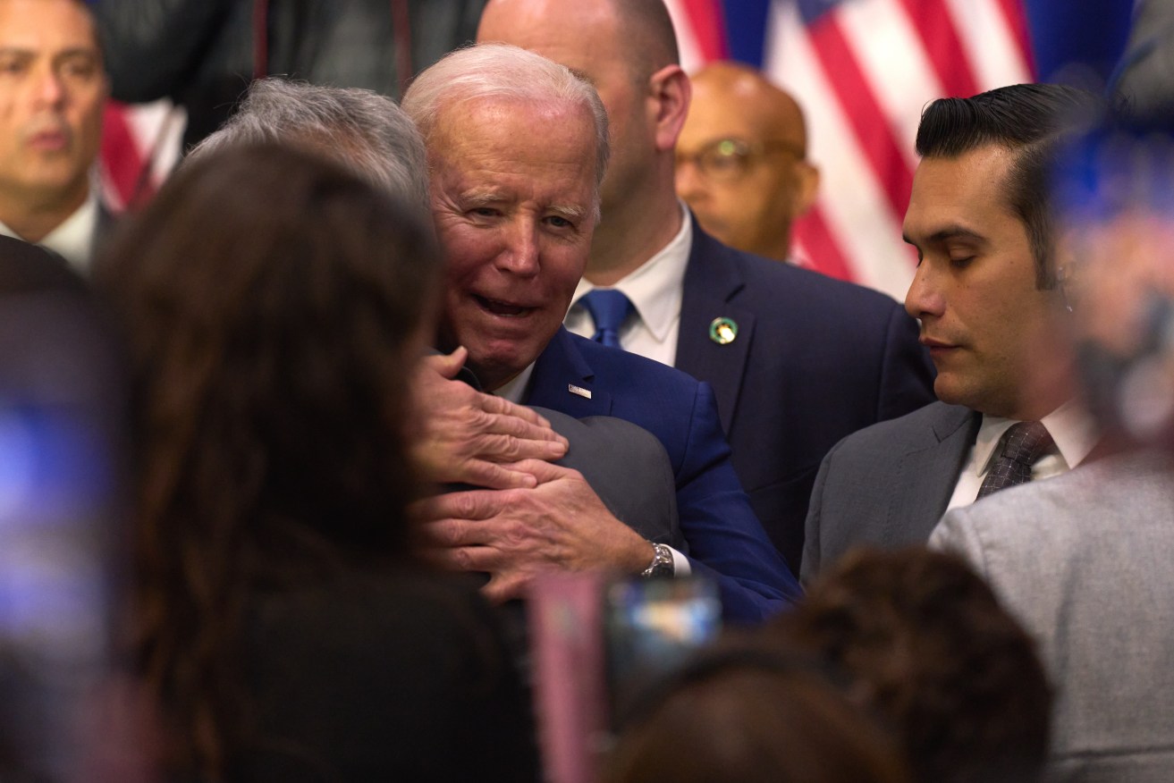 US President Joe Biden has announced new gun laws as he met with the families of shooting victims.