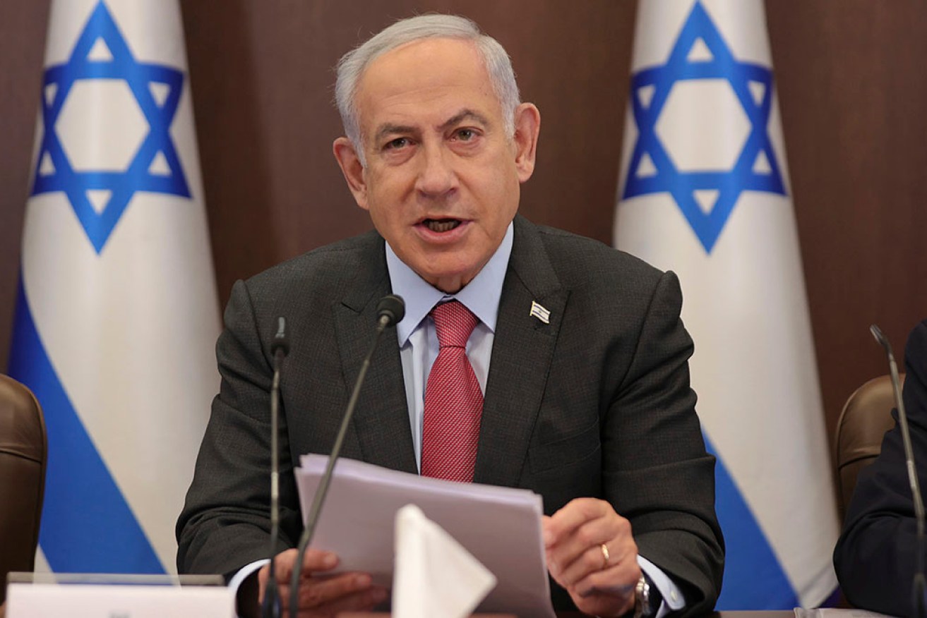 Israel’s Benjamin Netanyahu was taken to hospital, apparently suffering from heat and dehydration. 