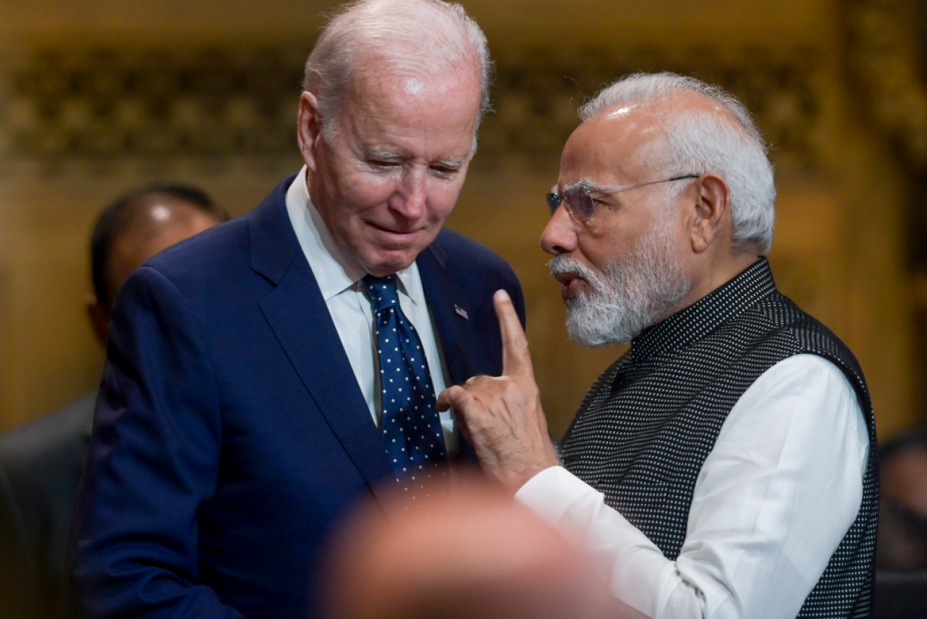 Joe Biden and India PM Narendra Modi will both visit PNG on their way to Australia. <i>Photo: AP</i>