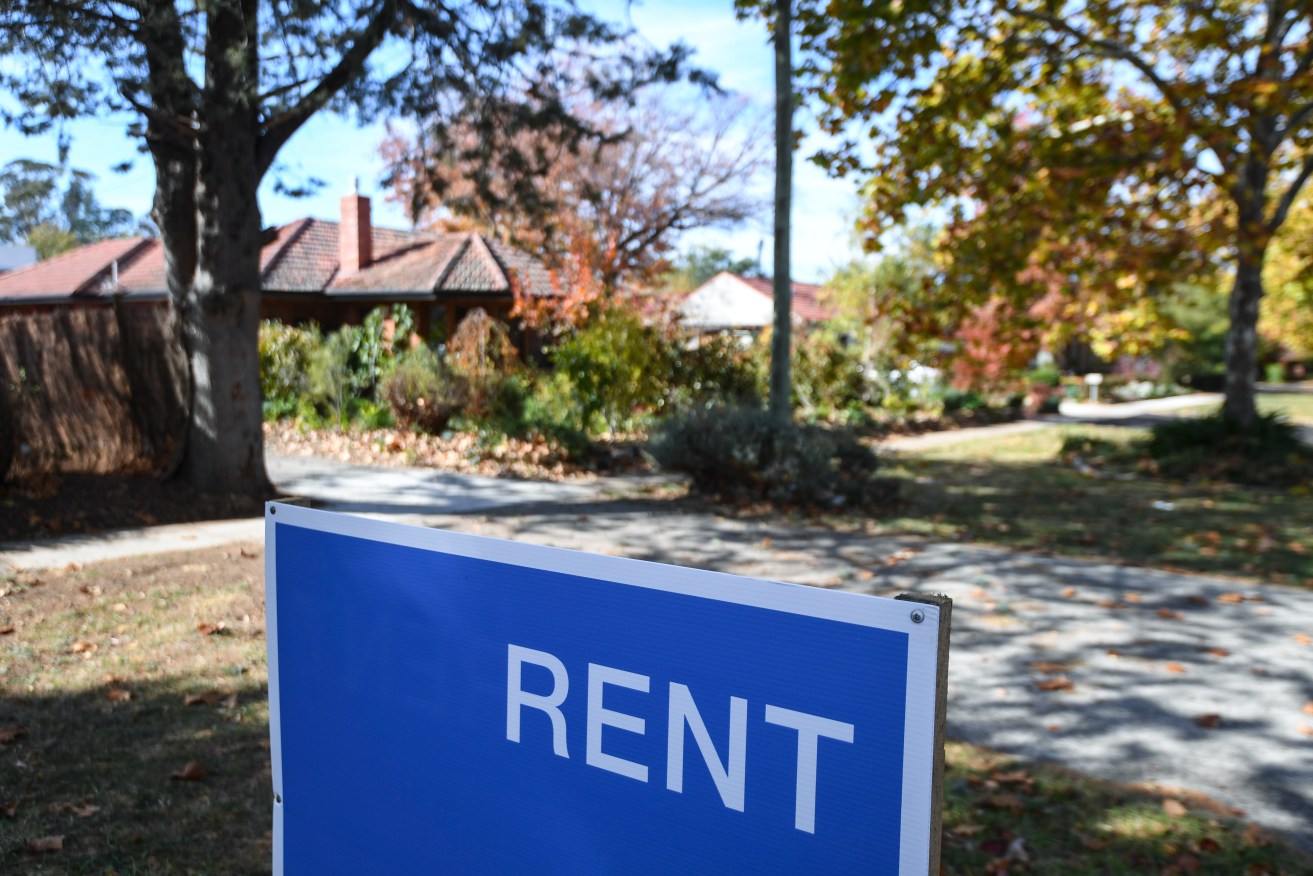 Advertised rents have surged by more than 10 per cent annually, according to CoreLogic data.