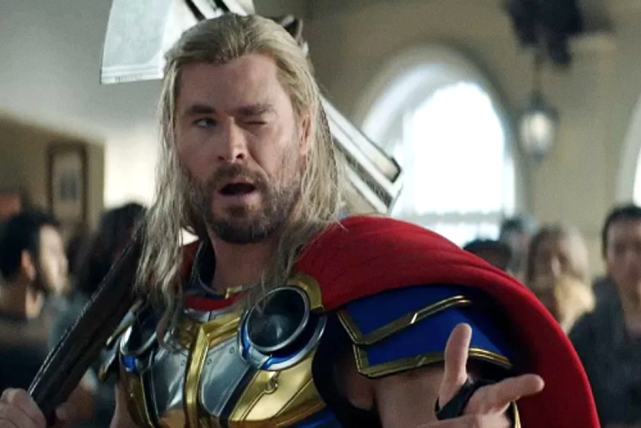 Chris Hemsworth says even his kids' friends were critics of his last outing as Thor.