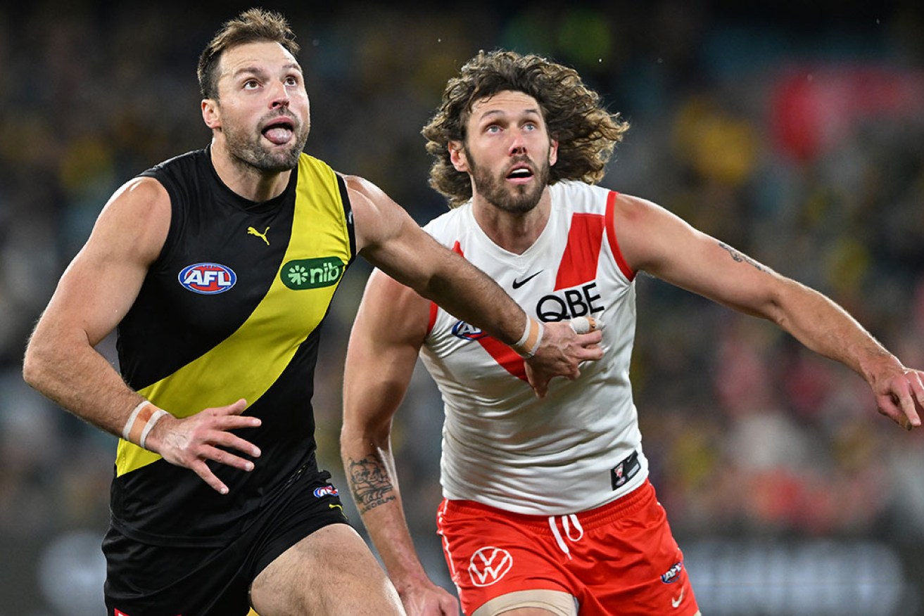 Richmond's Toby Nankervis faces possible suspension after his team's comeback win over Sydney. 